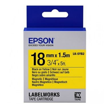 Epson C53S655017 (LK-5YB2) DirectLabel-etikettes, 18mm x 1,5m