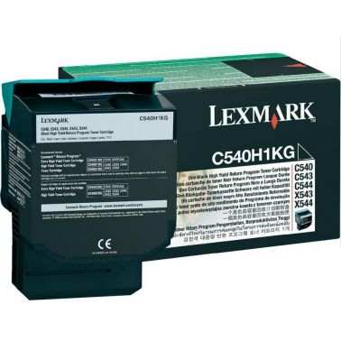 Lexmark C540H1KG Toner black return program, 2.5K pages ISO/IEC 19798 for Lexmark C 540/544/546