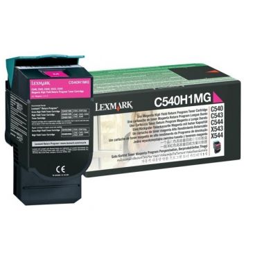 Lexmark C540H1MG Toner magenta return program, 2K pages ISO/IEC 19798 for Lexmark C 540/544/546