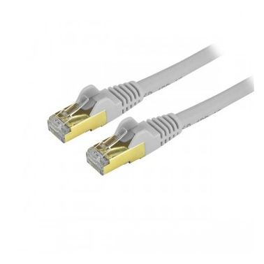 StarTech.com 10 ft CAT6a Ethernet Cable - 10 Gigabit Shielded Snagless RJ45 100W PoE Patch Cord - 10GbE STP Category 6a Network Cable w/Strain Relief - Fluke Tested UL/TIA Certified