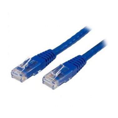 StarTech.com 15ft Cat 6 Blue Molded RJ45 UTP Gigabit Cat6 Patch Cable