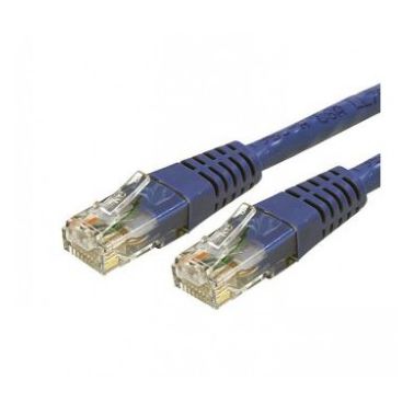 StarTech.com 20 ft Cat 6 Blue Molded RJ45 UTP Gigabit Cat6 Patch Cable - 20ft Patch Cord