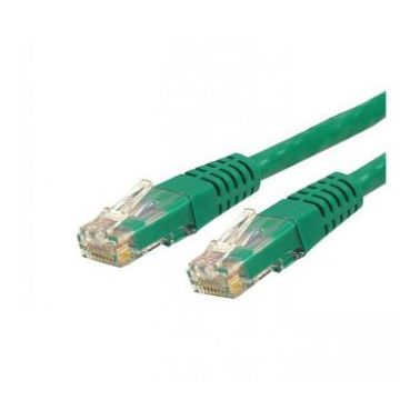 StarTech.com 3 ft Cat 6 Green Molded RJ45 UTP Gigabit Cat6 Patch Cable - 3ft Patch Cord