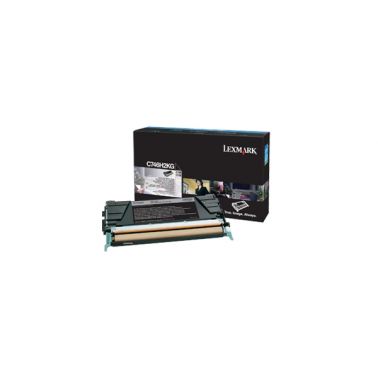 Lexmark C746H2KG Toner cartridge black, 12K pages ISO/IEC 19798 for Lexmark C 746/748