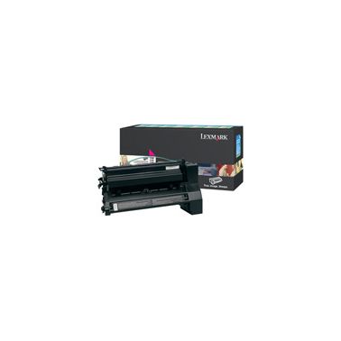 Lexmark C780A1MG Toner cartridge magenta return program, 6K pages/5% for Lexmark C 780/782