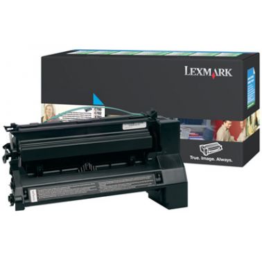 Lexmark C780H1CG Toner cartridge cyan return program, 10K pages/5% for Lexmark C 780/782