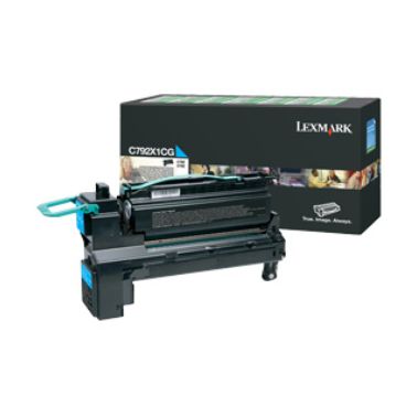 Lexmark C792X1CG Toner cyan, 20K pages