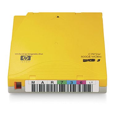 HP LTO3 WORM 400/800GB DATA CARTRIDGE PRE LABELLED