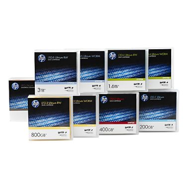 Hewlett Packard Enterprise LTO-7 Ultrium Non Custom Labeled Data Cartridge 20 Pack 1.27 cm