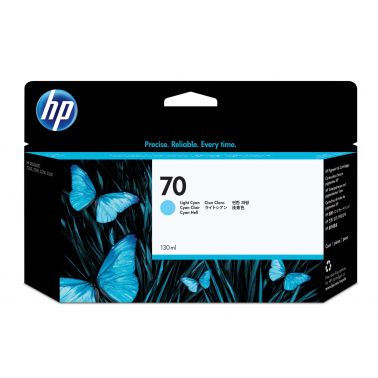 HP C9390A/70 Ink cartridge light cyan 130ml for HP DesignJet Z 2100/3100/3200/5200