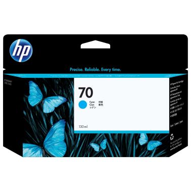 HP C9452A/70 Ink cartridge cyan 130ml for HP DesignJet Z 2100/5200/5400