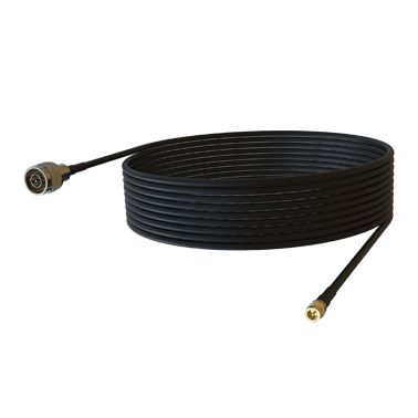 Poynting A-CAB-049 coaxial cable 10 m N-type SMA Black