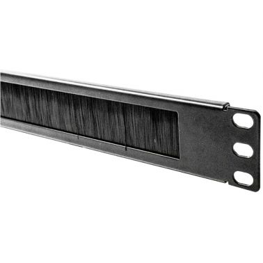 LMS 2U 19" CABLE MANAGEMENT PANEL W/ BRUSH (UNIVERSAL)