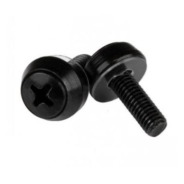 StarTech.com M5 x 12mm - Mounting Screws - 50 Pack, Black