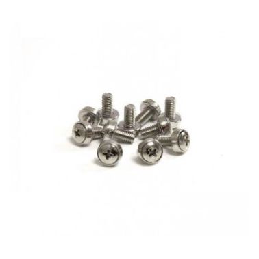 StarTech.com 50 Pkg M6 Mounting Screws for Server Rack Cabinet