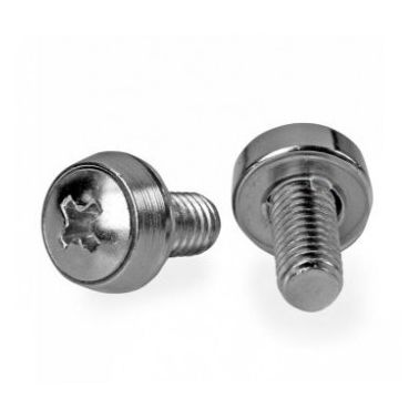 StarTech.com M6 x 12mm - Mounting Screws - 100 Pack