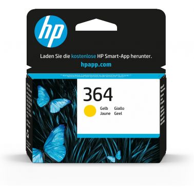 HP CB320EE/364 Ink cartridge yellow, 300 pages ISO/IEC 24711 3.5ml for HP PhotoSmart B 110/C 309/D 5460/Plus/Premium