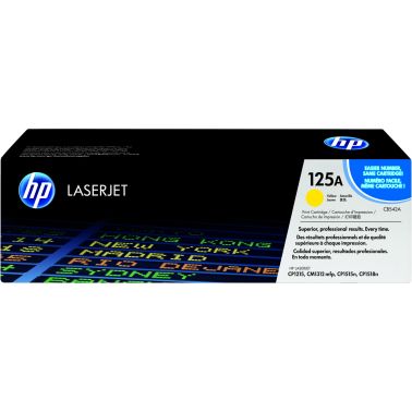 HP CB542A/125A Toner cartridge yellow, 1.4K pages ISO/IEC 19798 for HP CLJ CP 1210