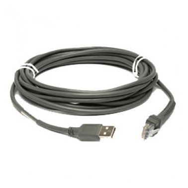 Zebra Series A USB cable 4.5 m USB A Grey