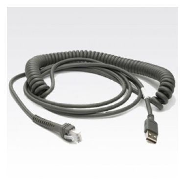 Zebra CBA-U12-C09ZAR cable interface/gender adapter USB Type A Grey