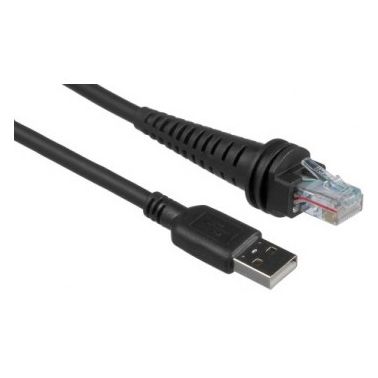 Honeywell CBL-500-300-S00-01 cable interface/gender adapter USB2.0-A RJ-45 Black