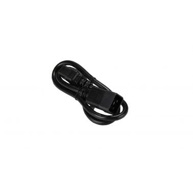 Supermicro CBL-PWCD-0376-IS power cable Black 0.914 m C19 coupler C20 coupler