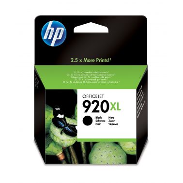 HP CD975AE/920XL Ink cartridge black high-capacity, 1.2K pages ISO/IEC 24711 49ml for HP OfficeJet 6000