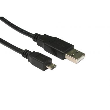 Cables Direct CDL-160 USB cable 1.8 m USB 2.0 USB A Micro-USB B Black