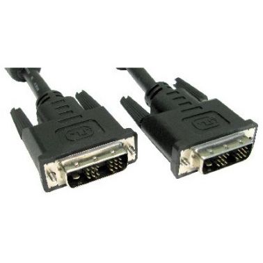 Cables Direct 2m DVI-D m/m DVI cable Black