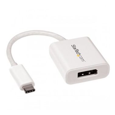 StarTech.com USB-C to DisplayPort Adapter - 4K 60Hz - White