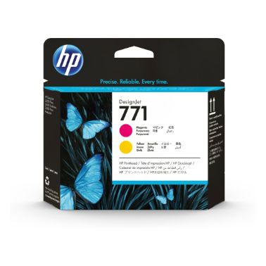 HP CE018A/771 Printhead magenta / yellow 775ml for HP DesignJet Z 6200/6600/6800