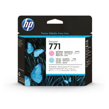 HP CE019A/771 Printhead light magenta / cyan bright 775ml for HP DesignJet Z 6200/6800