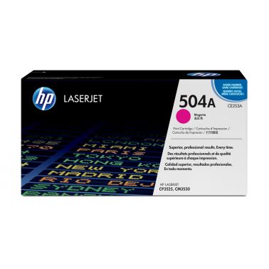 HP CE253A/504A Toner cartridge magenta, 7K pages ISO/IEC 19798 for HP CLJ CP 3525