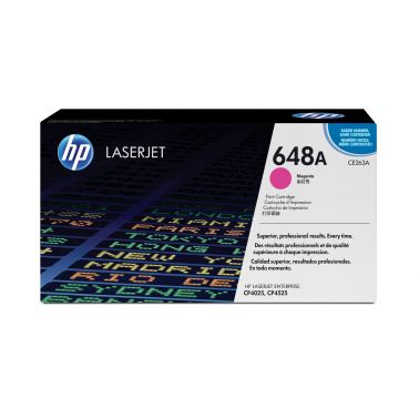 HP CE263A/648A Toner cartridge magenta, 11K pages ISO/IEC 19798 for HP CLJ CP 4025/4520