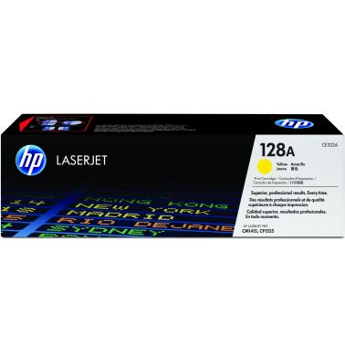 HP CE322A/128A Toner yellow, 1.3K pages ISO/IEC 19798 for HP LJ Pro CP 1525