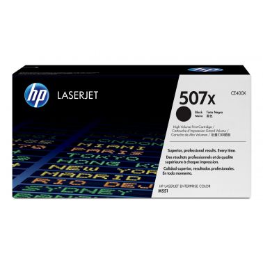 HP CE400X/507X Toner cartridge black high-capacity, 11K pages ISO/IEC 19798 for HP LaserJet EP 500