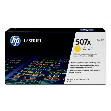 HP CE402A/507A Toner cartridge yellow, 6K pages ISO/IEC 19798 for HP LaserJet EP 500