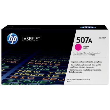 HP CE403A/507A Toner cartridge magenta, 6K pages ISO/IEC 19798 for HP LaserJet EP 500