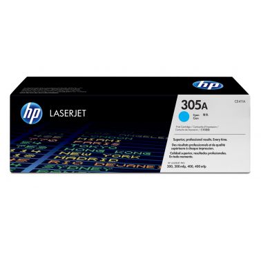 HP CE411A/305A Toner cartridge cyan, 2.6K pages ISO/IEC 19798 for HP LaserJet M 375