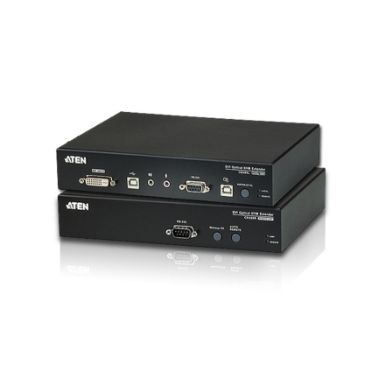 Aten CE680 KVM switch Rack mounting Black