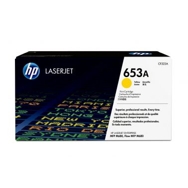 HP CF322A/653A Toner cartridge yellow, 16.5K pages ISO/IEC 19798 for HP Color LaserJet M 680