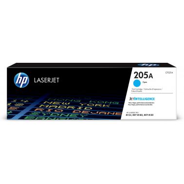 HP CF531A/205A Toner cartridge cyan, 900 pages ISO/IEC 19798 for HP MFP 180