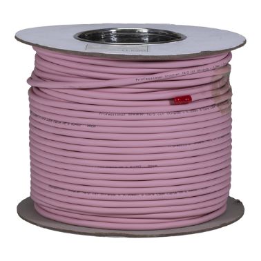 Cablenet 2 Core 1.5mm (41x0.2mm) Pro Grade LSOH CPR Eca Speaker Cable Pink 200m