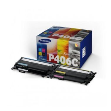 Samsung CLT-P406C/ELS (C406) Toner MultiPack, 1500pg + 3x1000pg