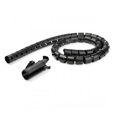 StarTech.com 1.5 m (4.9 ft.) Cable-Management Sleeve - Spiral - 25 mm (1 in.) Diameter