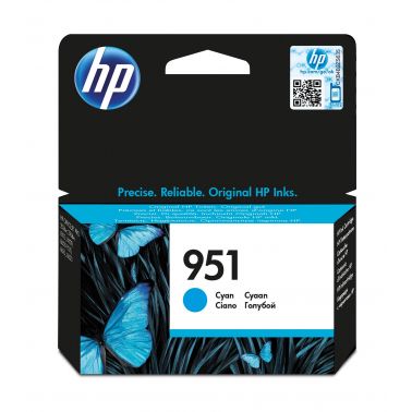 HP CN050AE/951 Ink cartridge cyan, 700 pages ISO/IEC 24711 8.5ml for HP OfficeJet Pro 8100/8610/8620