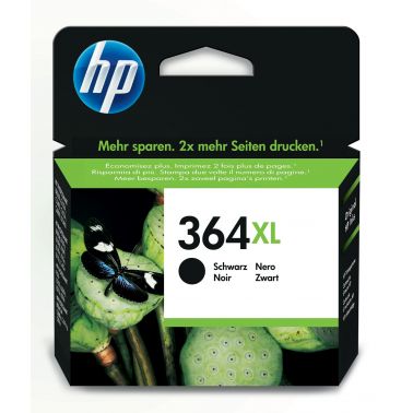 HP CN684EE/364XL Ink cartridge black high-capacity, 550 pages ISO/IEC 24711 18ml for HP PhotoSmart B 110/C 309/D 5460/Plus/Premium