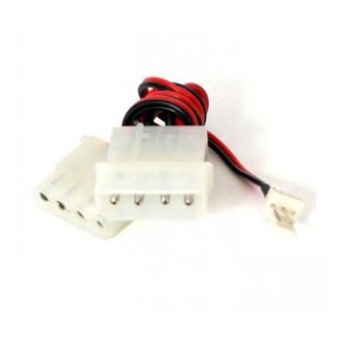 StarTech.com 12in Fan Adapter - TX3 to 2x LP4 Power Y Splitter Cable