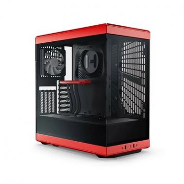 HYTE Y40 Midi Tower Black, Red