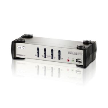 Aten Cs1734b Kvm Audio-Usb Switch 4 Ports